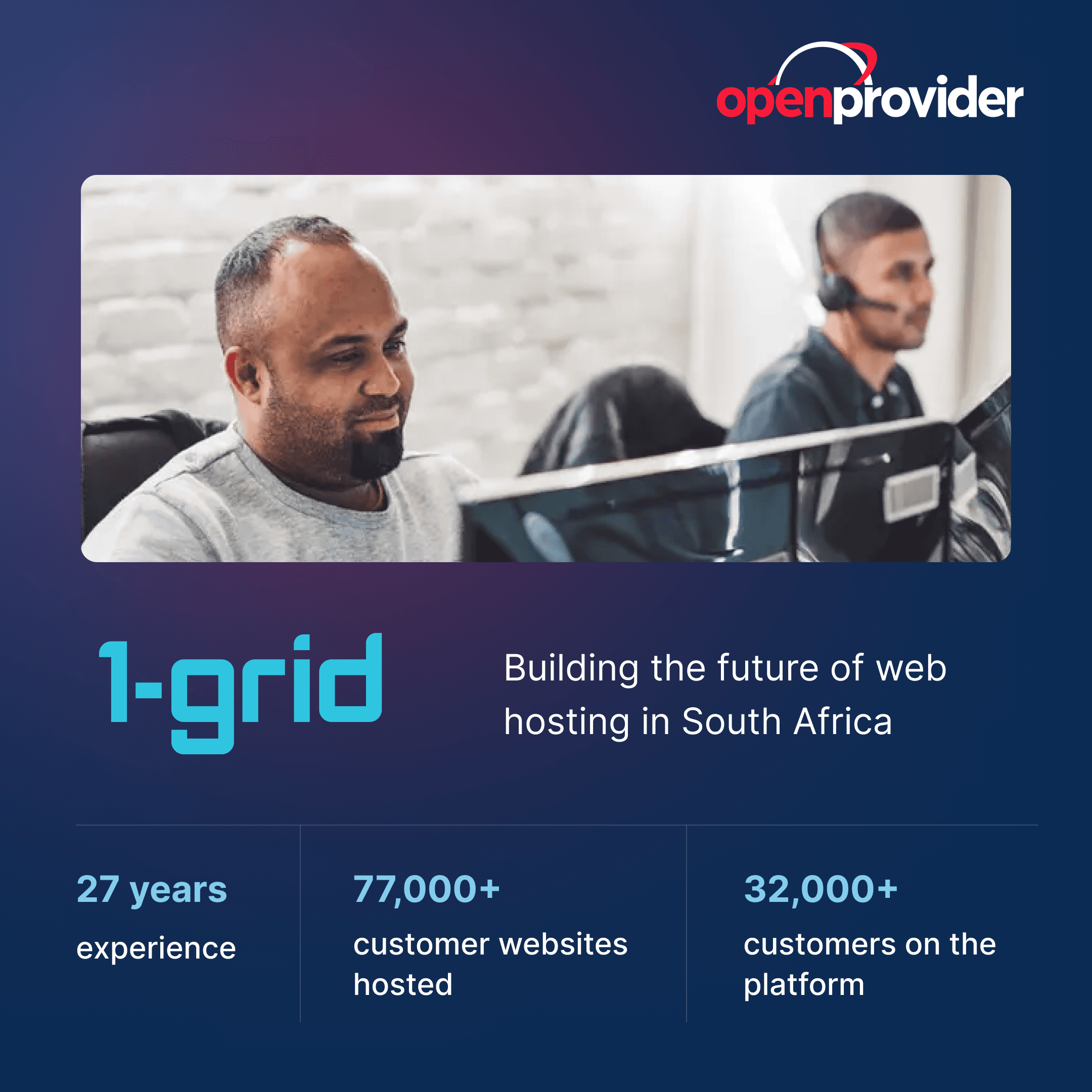 1-grid’s mission to bring web hosting to everyone