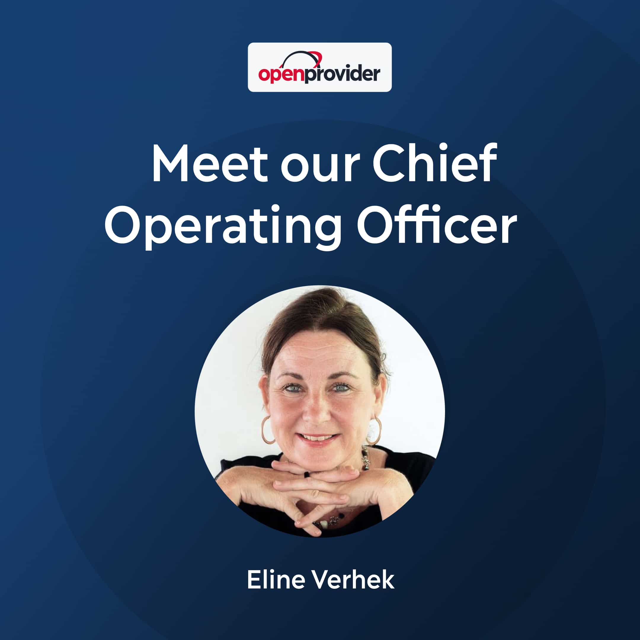 Meet our chief Operating Officer