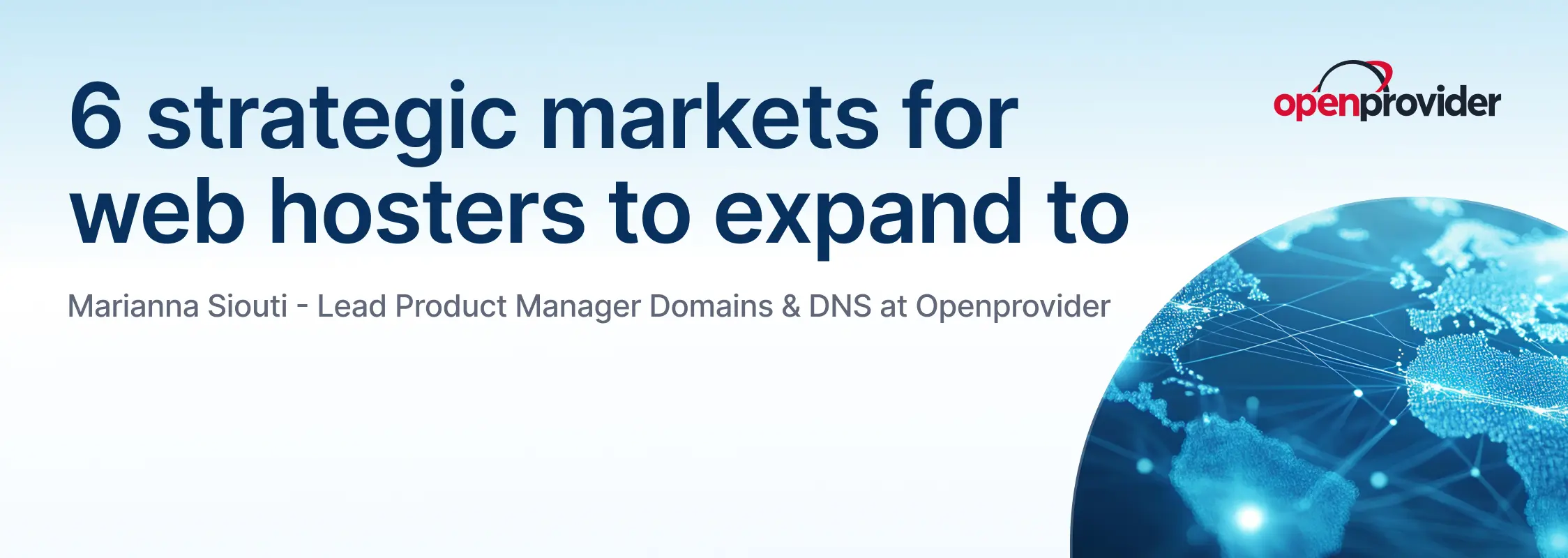 6 strategic markets for web hosters to expand to