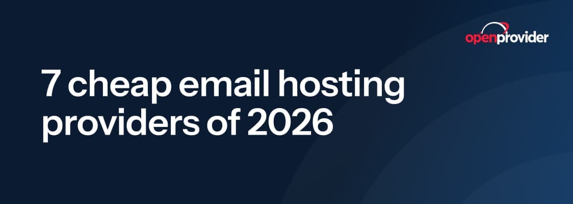 cheap email hosting providers