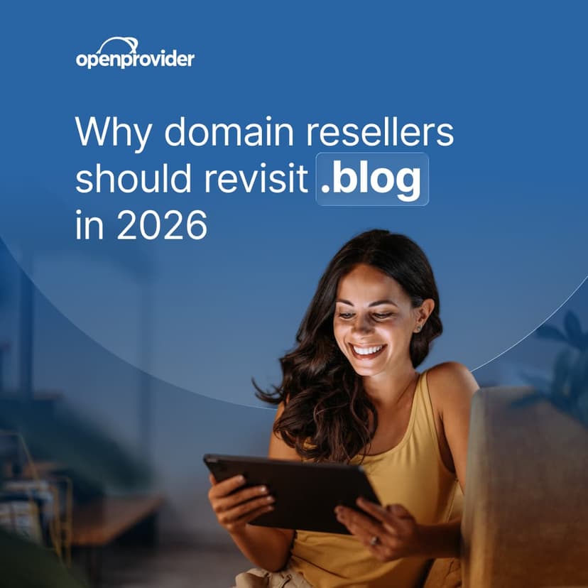 .blog domain reseller