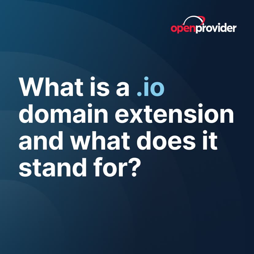 what is io domain