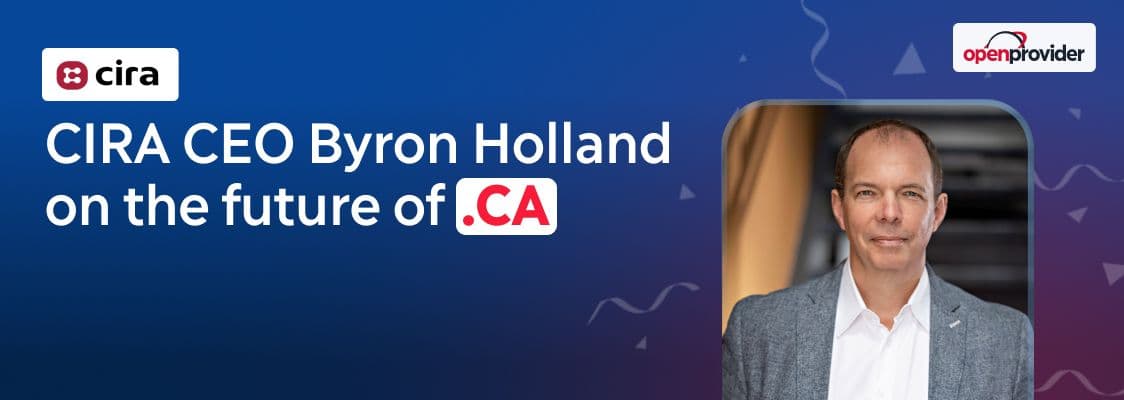 CIRA Byron Holland .CA domain interview