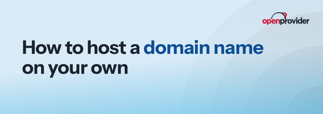 how to host a domain name