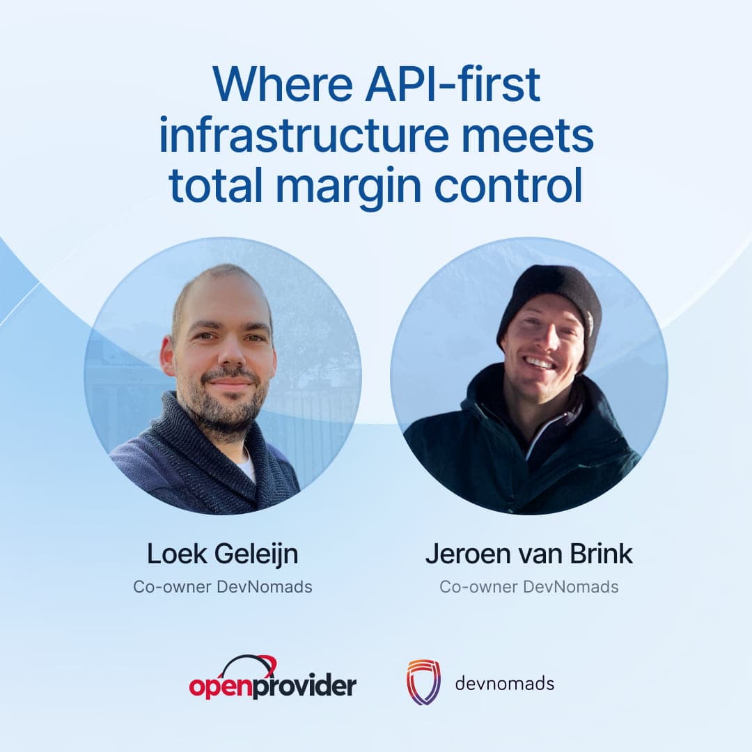 DevNomads: API-first infrastructure and total margin control