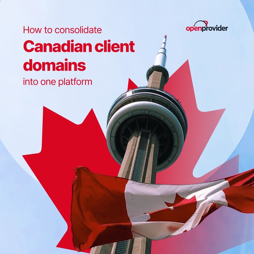 consolidate Canadian client domains one platform