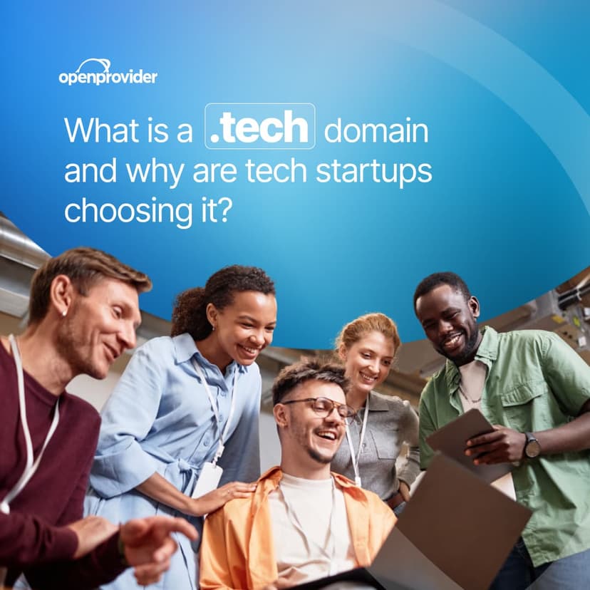 What is a .tech domain and why are tech startups choosing it?